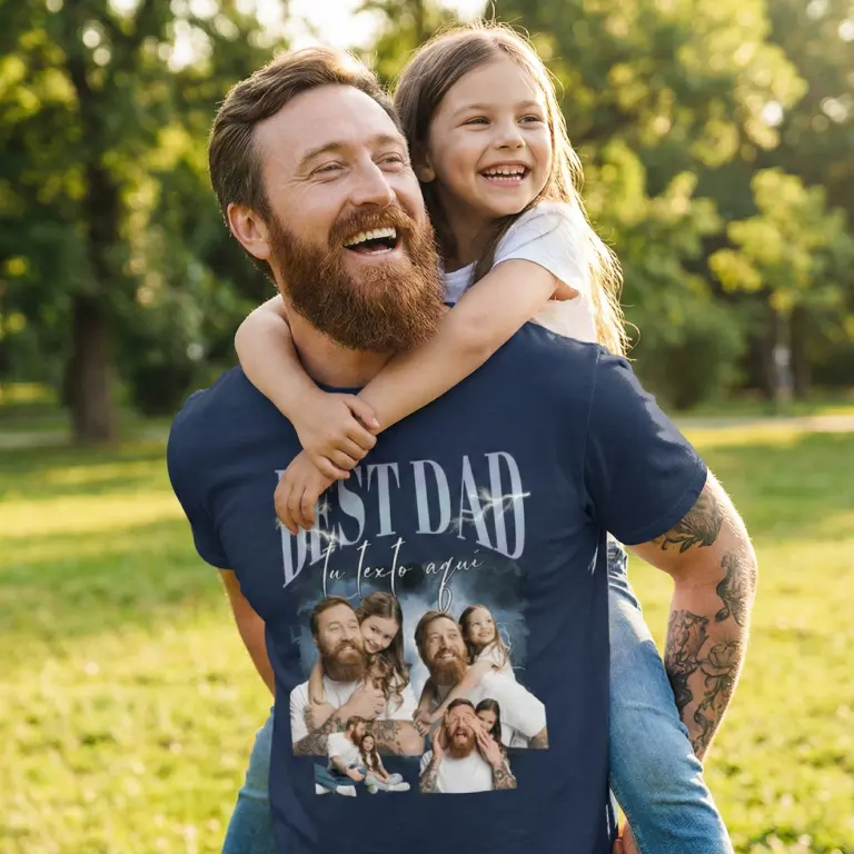 Camiseta Best Dad personalizada