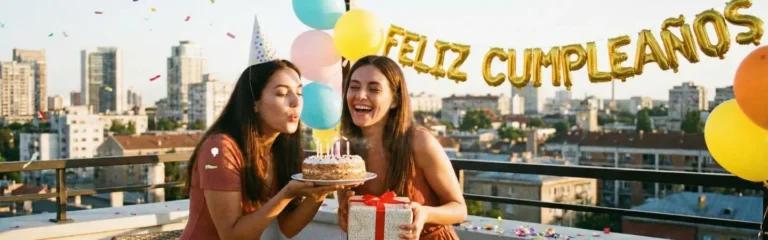 Frases de cumpleaños para una amiga