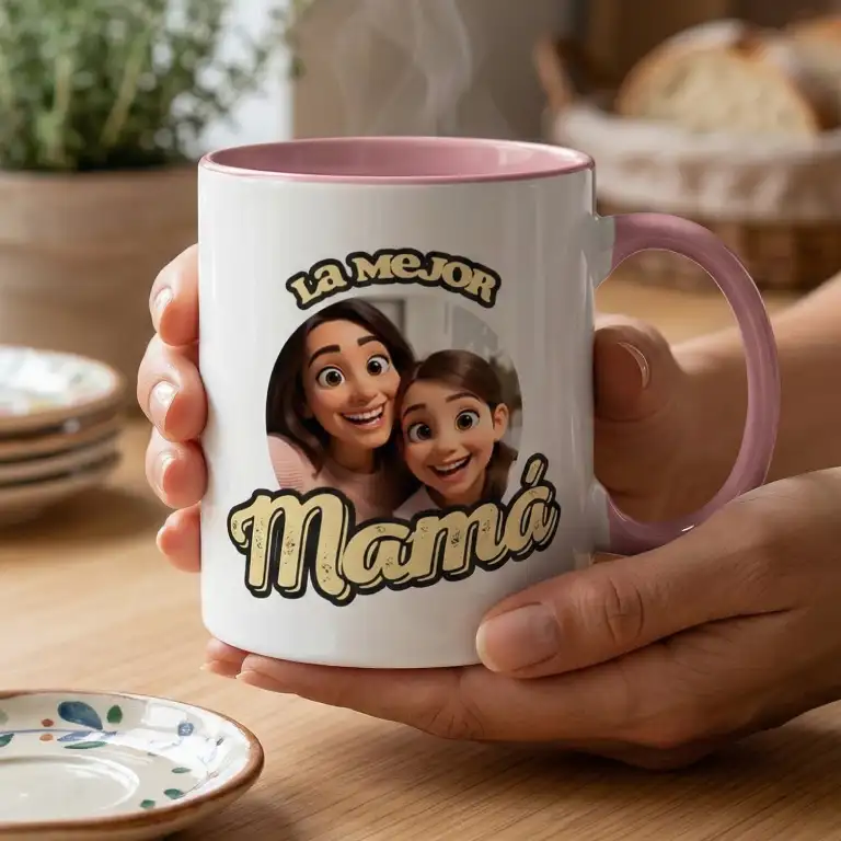 Taza la mejor mamá personalizada