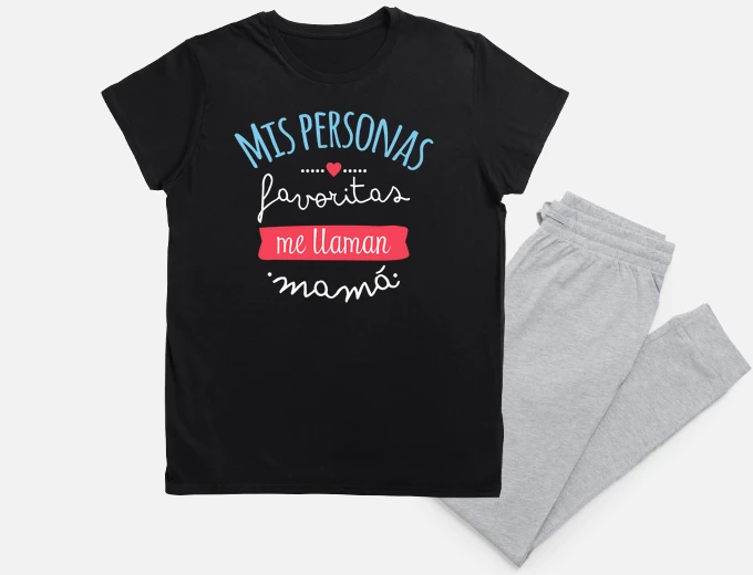 Pijama para mamá mis personas favoritas me llaman mamá