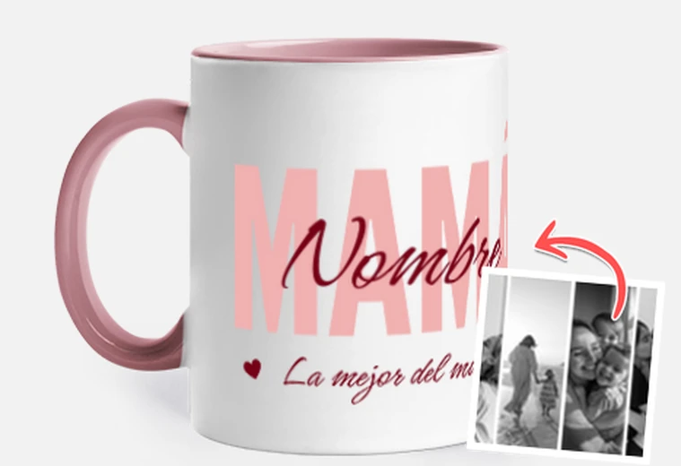 Taza Mama Personalizada con Foto y Nombre